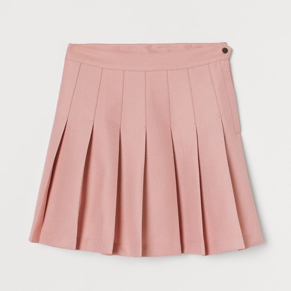 H&M Pink Pleated Skirt (Medium) - Picture 5 of 6